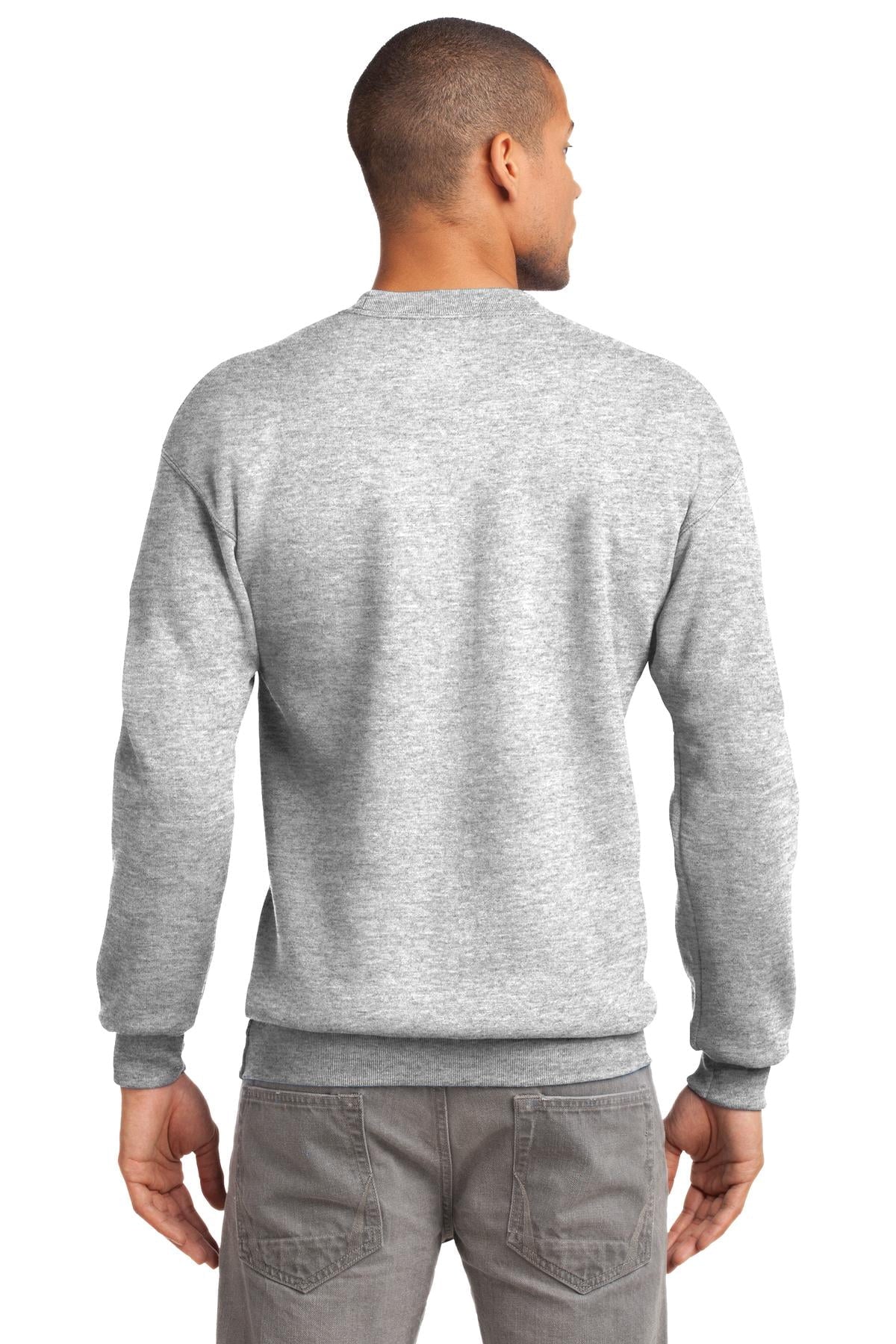 Essential Fleece Crewneck — Ash Gray