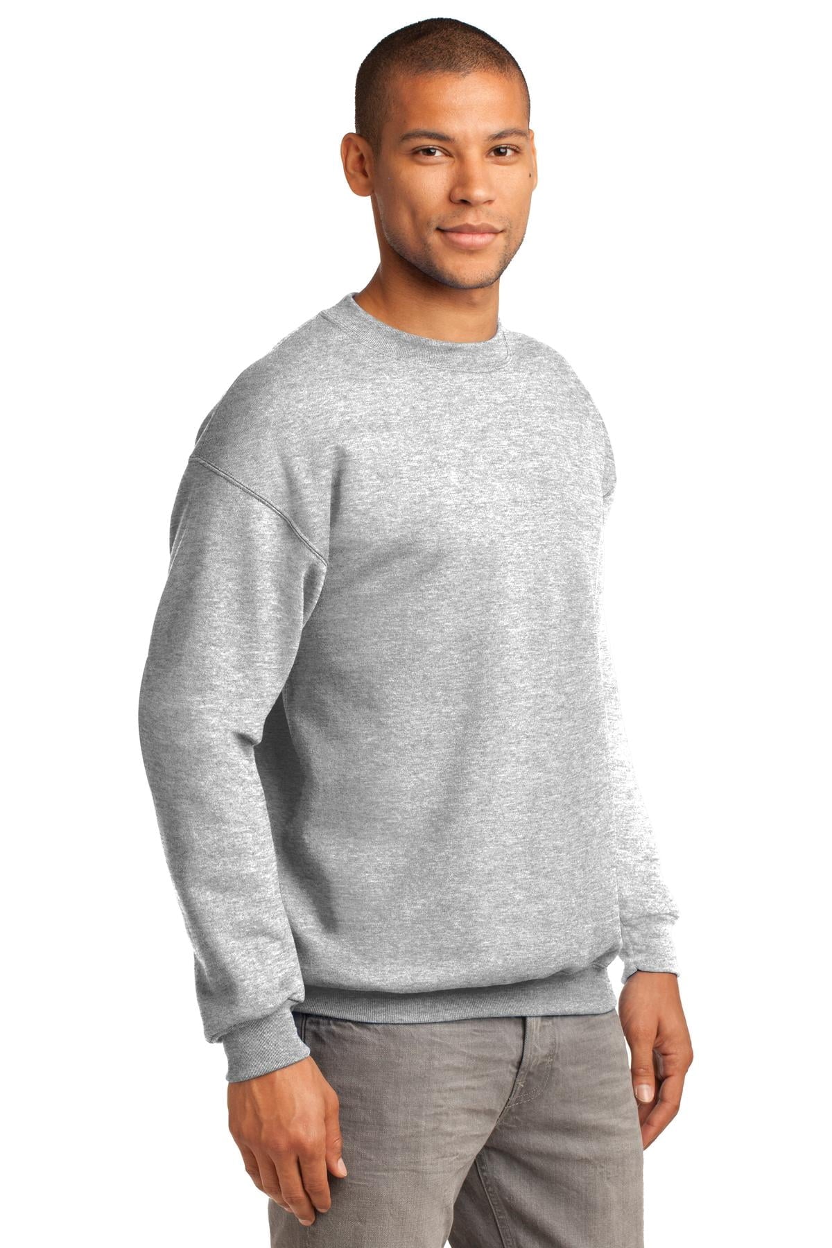 Essential Fleece Crewneck — Ash Gray