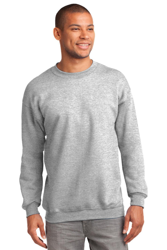 Essential Fleece Crewneck — Ash Gray